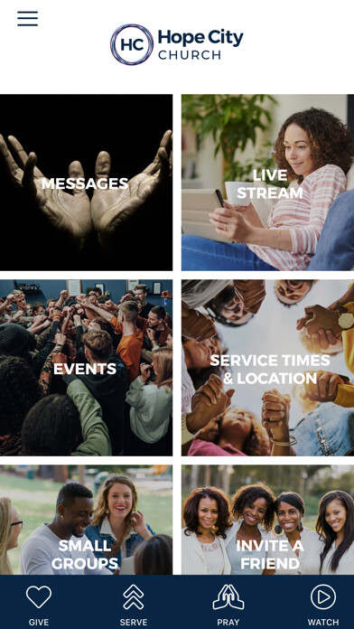 Emulate iPhone app Hope City Church Cali using MyAndroid Emulate iPhone app Hope City Church Cali using MyAndroid