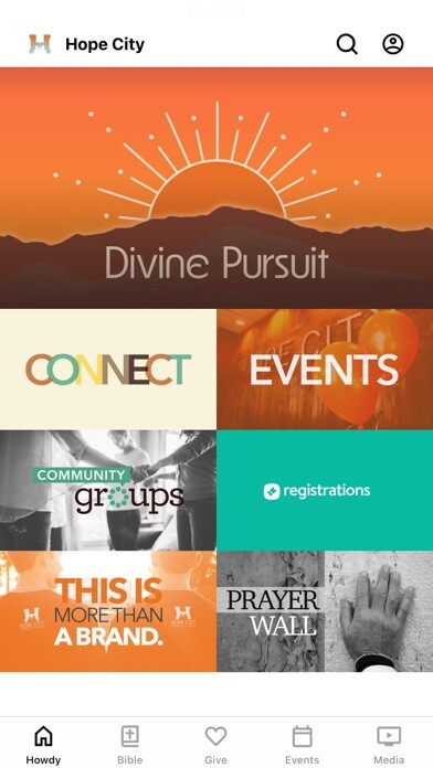 Emulate iPhone app Hope City El Paso App using MyAndroid Emulate iPhone app Hope City El Paso App using MyAndroid