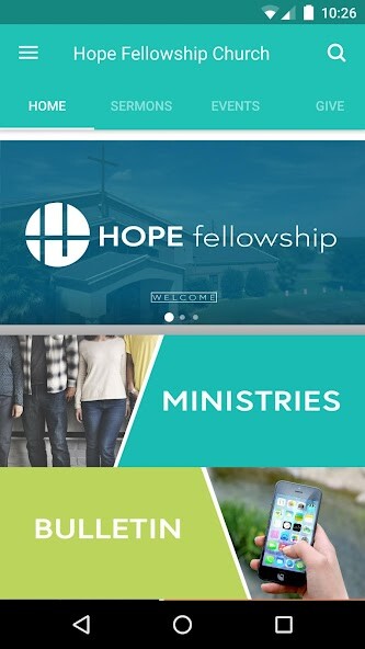 Emulate iPhone app Hope Fellowship Lake Jackson using MyAndroid Emulate iPhone app Hope Fellowship Lake Jackson using MyAndroid