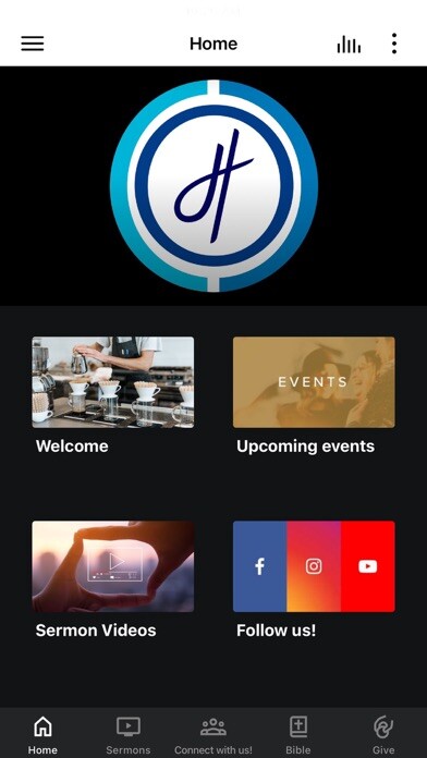 Emulate iPhone app Hope of the City Church using MyAndroid Emulate iPhone app Hope of the City Church using MyAndroid