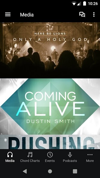 Emulate iPhone app HopeUC Nashville using MyAndroid Emulate iPhone app HopeUC Nashville using MyAndroid