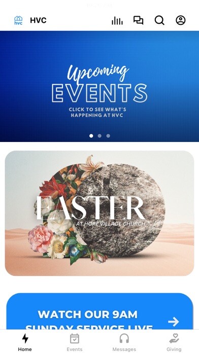 Emulate iPhone app Hope Village Church using MyAndroid Emulate iPhone app Hope Village Church using MyAndroid