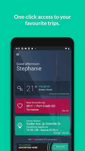 Run android online APK HopOnGo - GO Transit App from MyAndroid or emulate HopOnGo - GO Transit App using MyAndroid