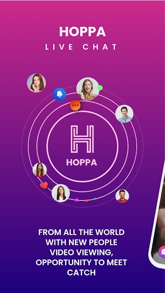 Run android online APK Hoppa - Live Video Chat App from MyAndroid or emulate Hoppa - Live Video Chat App using MyAndroid