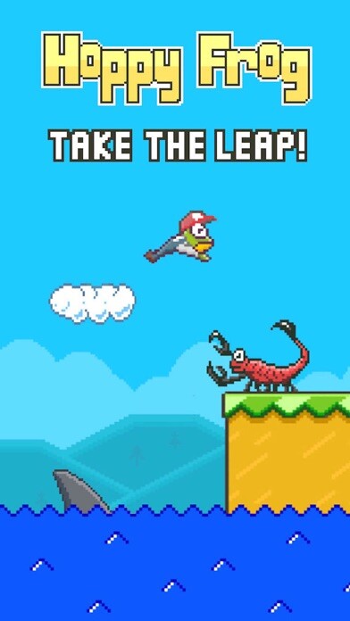 Emulate iPhone app Hoppy Frog using MyAndroid