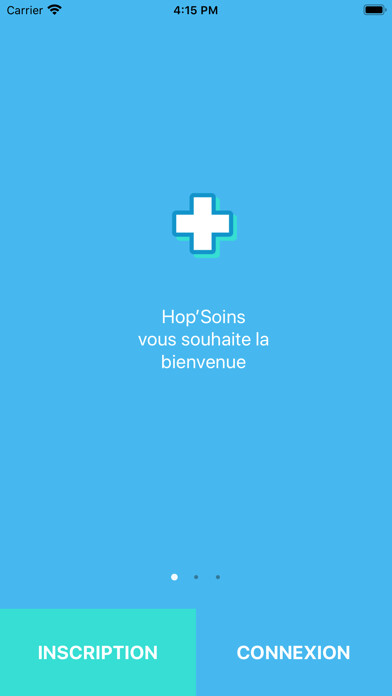Emulate iPhone app HopSoins Professionnels using MyAndroid