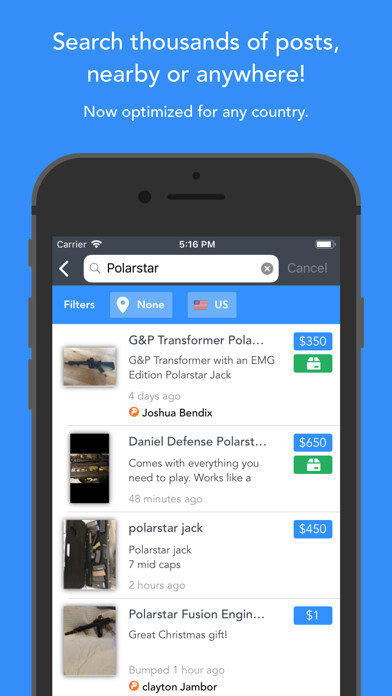 Emulate iPhone app HopUp - Airsoft Marketplace using MyAndroid Emulate iPhone app HopUp - Airsoft Marketplace using MyAndroid