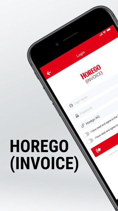Emulate iPhone app HOREGO INVOICE using MyAndroid Emulate iPhone app HOREGO INVOICE using MyAndroid