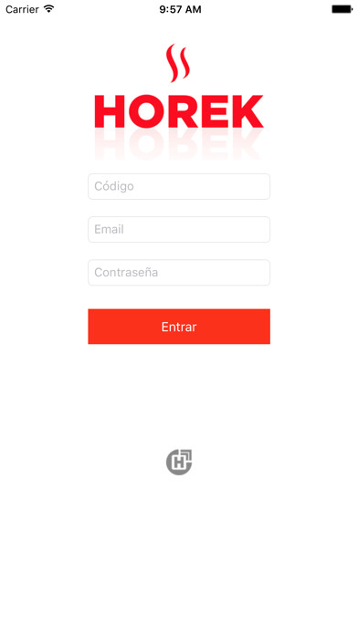 Emulate iPhone app Horek Gerente using MyAndroid