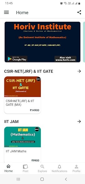 Run android online APK Horiv from MyAndroid or emulate Horiv using MyAndroid
