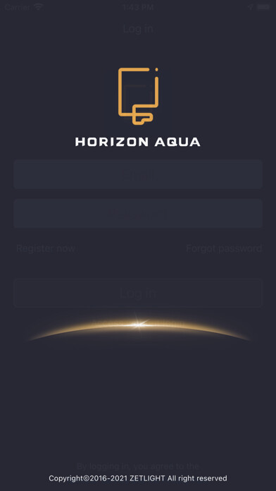 Emulate iPhone app Horizon Aqua using MyAndroid