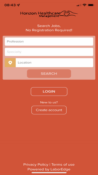 Emulate iPhone app Horizon Healthcare Management using MyAndroid Emulate iPhone app Horizon Healthcare Management using MyAndroid