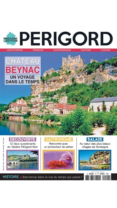 Emulate iPhone app HORIZONS PERIGORD using MyAndroid