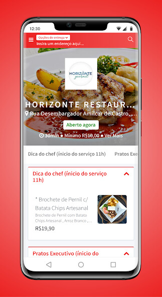 Run android online APK Horizonte Gourmet from MyAndroid or emulate Horizonte Gourmet using MyAndroid