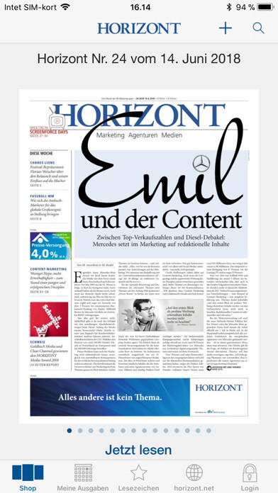 Run android online APK HORIZONT ePaper from MyAndroid or emulate HORIZONT ePaper using MyAndroid