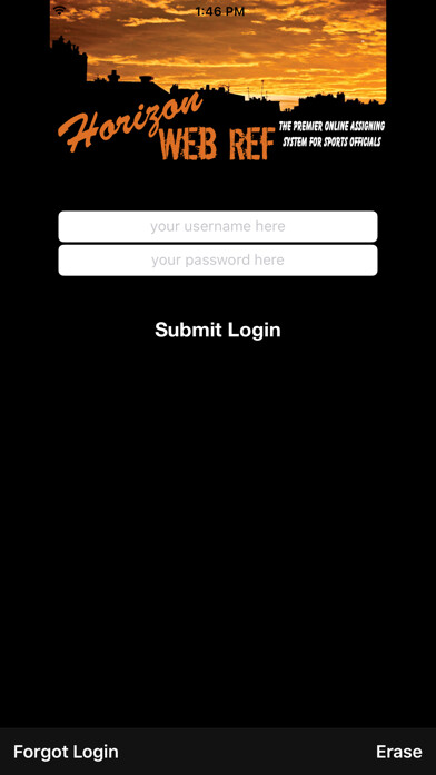 Emulate iPhone app HorizonWebRef.com using MyAndroid