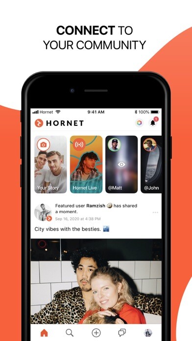 Emulate iPhone app Hornet - Queer Social Network using MyAndroid Emulate iPhone app Hornet - Queer Social Network using MyAndroid