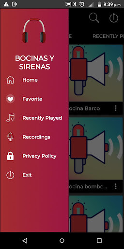 Run android online APK Horns and Sirens Sounds from MyAndroid or emulate Horns and Sirens Sounds using MyAndroid