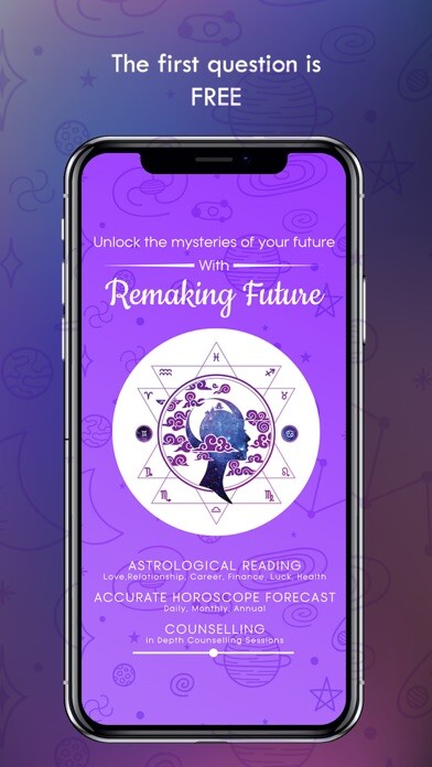 Emulate iPhone app Horoscope & Astrology : Future using MyAndroid