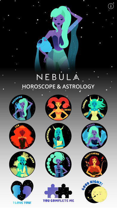 Emulate iPhone app Horoscope & Astrology Stickers using MyAndroid