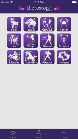 Emulate iPhone app Horoscope Gratuit using MyAndroid Emulate iPhone app Horoscope Gratuit using MyAndroid