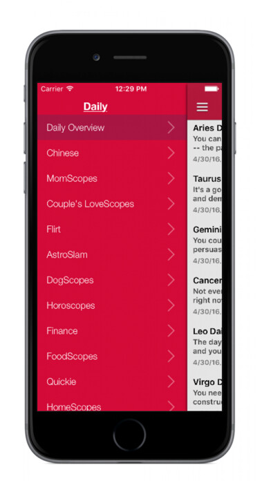 Emulate iPhone app Horoscopes For All People using MyAndroid Emulate iPhone app Horoscopes For All People using MyAndroid