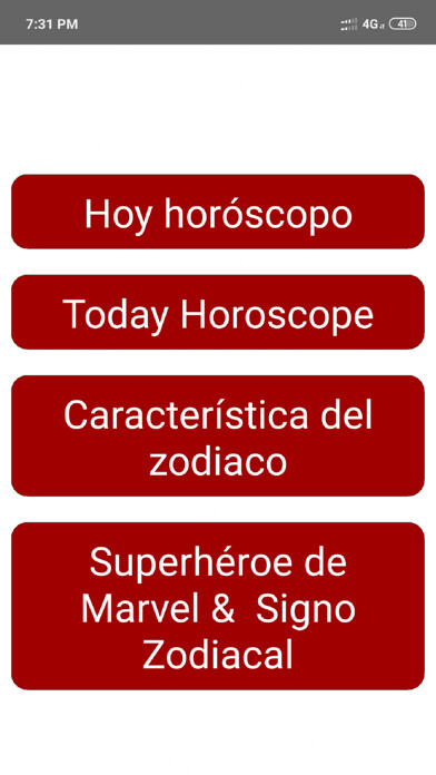 Emulate iPhone app Horoscopo de Hoy using MyAndroid Emulate iPhone app Horoscopo de Hoy using MyAndroid