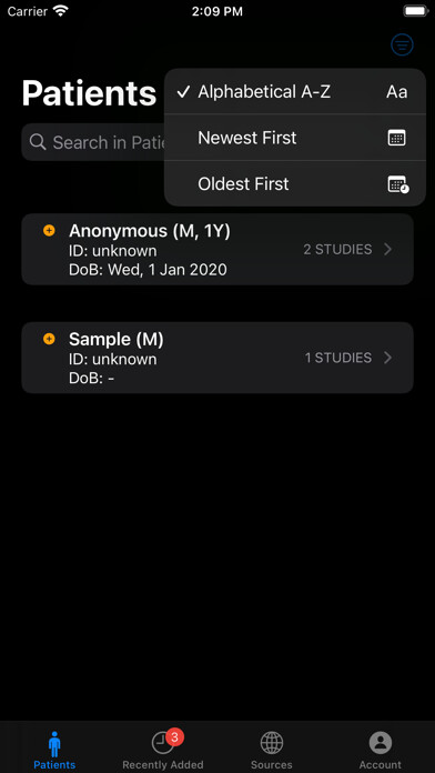 Emulate iPhone app Horos Mobile™ using MyAndroid