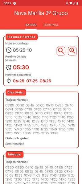 Run android online APK Horário dos Ônibus em Marília from MyAndroid or emulate Horário dos Ônibus em Marília using MyAndroid