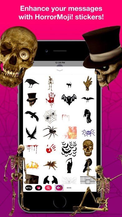 Emulate iPhone app HorrorMoji Stickers using MyAndroid Emulate iPhone app HorrorMoji Stickers using MyAndroid