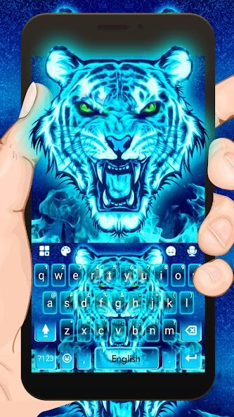 Run android online APK Horror Tiger Keyboard Theme from MyAndroid or emulate Horror Tiger Keyboard Theme using MyAndroid