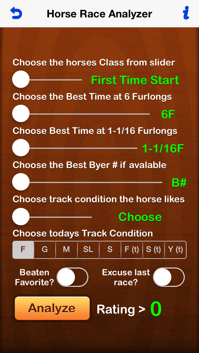 Emulate iPhone app Horse Analyzer using MyAndroid Emulate iPhone app Horse Analyzer using MyAndroid