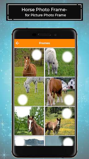 Run android online APK Horse Photo Frames for Pictures - PhotoEditor from MyAndroid or emulate Horse Photo Frames for Pictures - PhotoEditor using MyAndroid