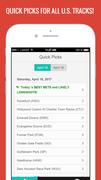 Emulate iPhone app Horse Racing Picks & Hot Tips! using MyAndroid Emulate iPhone app Horse Racing Picks & Hot Tips! using MyAndroid