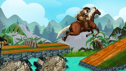 Emulate iPhone app Horse Rider Adventure using MyAndroid