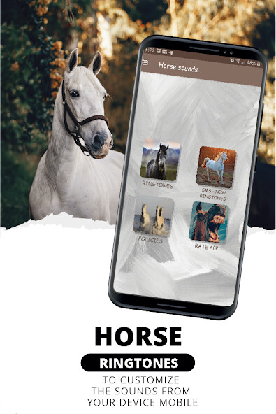Run android online APK Horse ringtones, horse sounds from MyAndroid or emulate Horse ringtones, horse sounds using MyAndroid