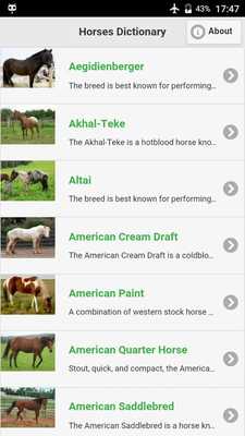 Emulate Android APK Horses Dictionary