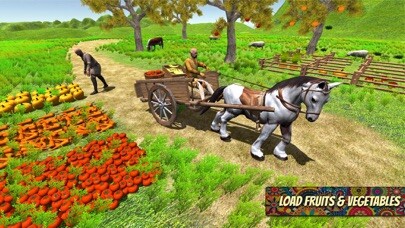 Emulate iPhone app Horse Simulator Village Cargo Transport 2017 using MyAndroid