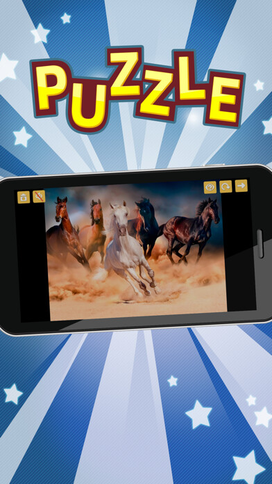 Emulate iPhone app Horses jigsaw puzzles for adults using MyAndroid Emulate iPhone app Horses jigsaw puzzles for adults using MyAndroid