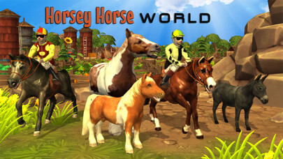 Emulate iPhone app Horsey Horse World using MyAndroid