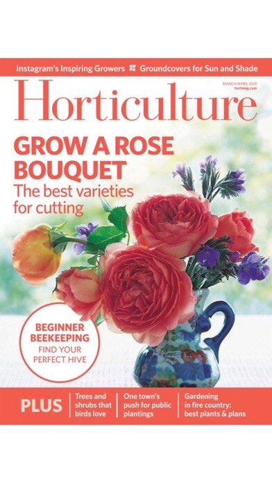 Emulate iPhone app Horticulture Magazine using MyAndroid