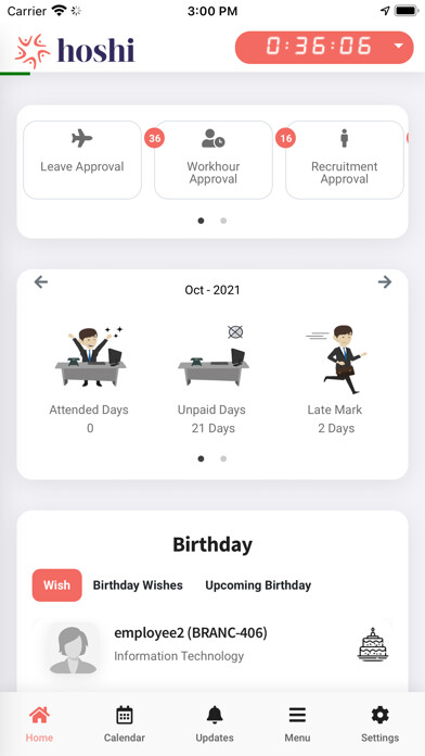 Emulate iPhone app Hoshi HRMS using MyAndroid Emulate iPhone app Hoshi HRMS using MyAndroid