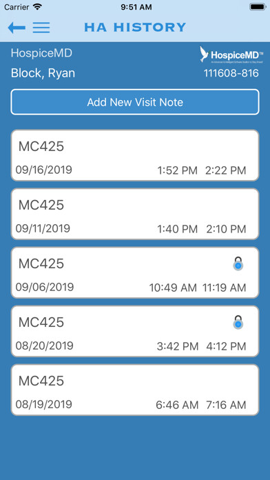 Emulate iPhone app HospiceMD using MyAndroid