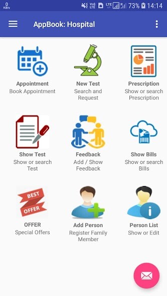 Run android online APK Hospital AppBook from MyAndroid or emulate Hospital AppBook using MyAndroid