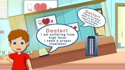Emulate iPhone app Hospital Dash - Kids Care using MyAndroid