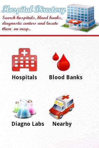 Emulate Android APK Hospital Directory India