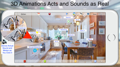 Emulate iPhone app HOS Smart Home All In One Live using MyAndroid