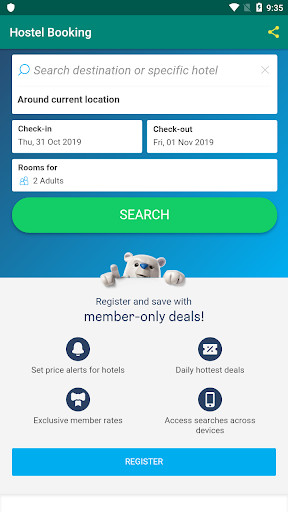 Run android online APK Hostel Booking: Great Deals on Hostels Anywhere! from MyAndroid or emulate Hostel Booking: Great Deals on Hostels Anywhere! using MyAndroid Run android online APK Hostel Booking: Great Deals on Hostels Anywhere! from MyAndroid or emulate Hostel Booking: Great Deals on Hostels Anywhere! using MyAndroid