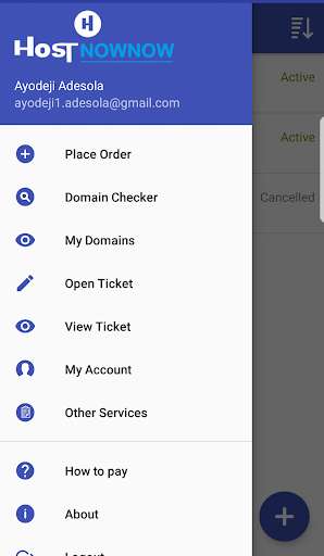 Run android online APK HostNowNow from MyAndroid or emulate HostNowNow using MyAndroid