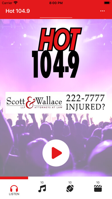 Emulate iPhone app Hot 104.9 using MyAndroid Emulate iPhone app Hot 104.9 using MyAndroid